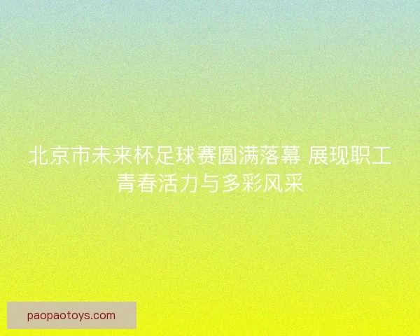 北京市未来杯足球赛圆满落幕 展现职工青春活力与多彩风采